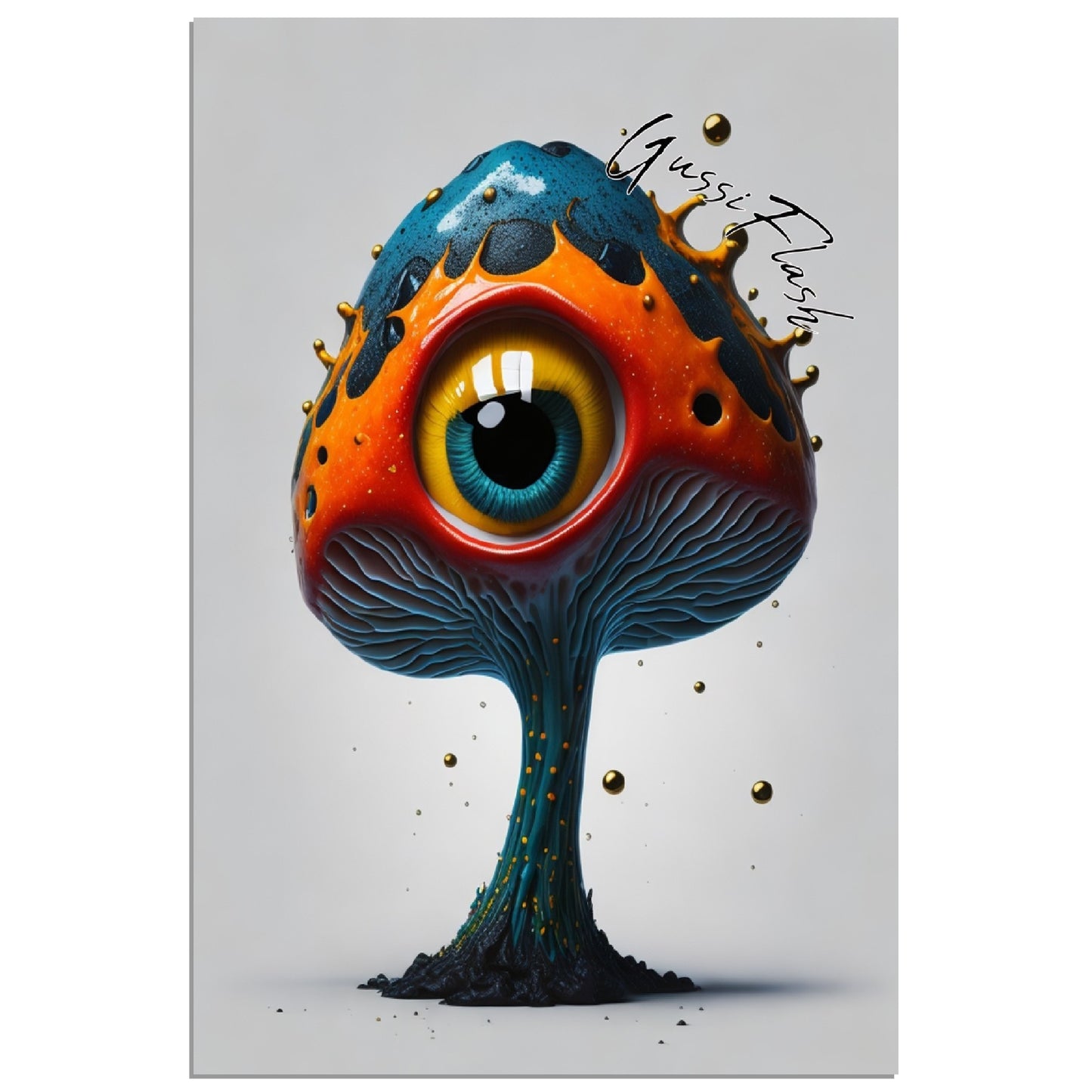 GussiFlash Premium Poster auf mattem Papier