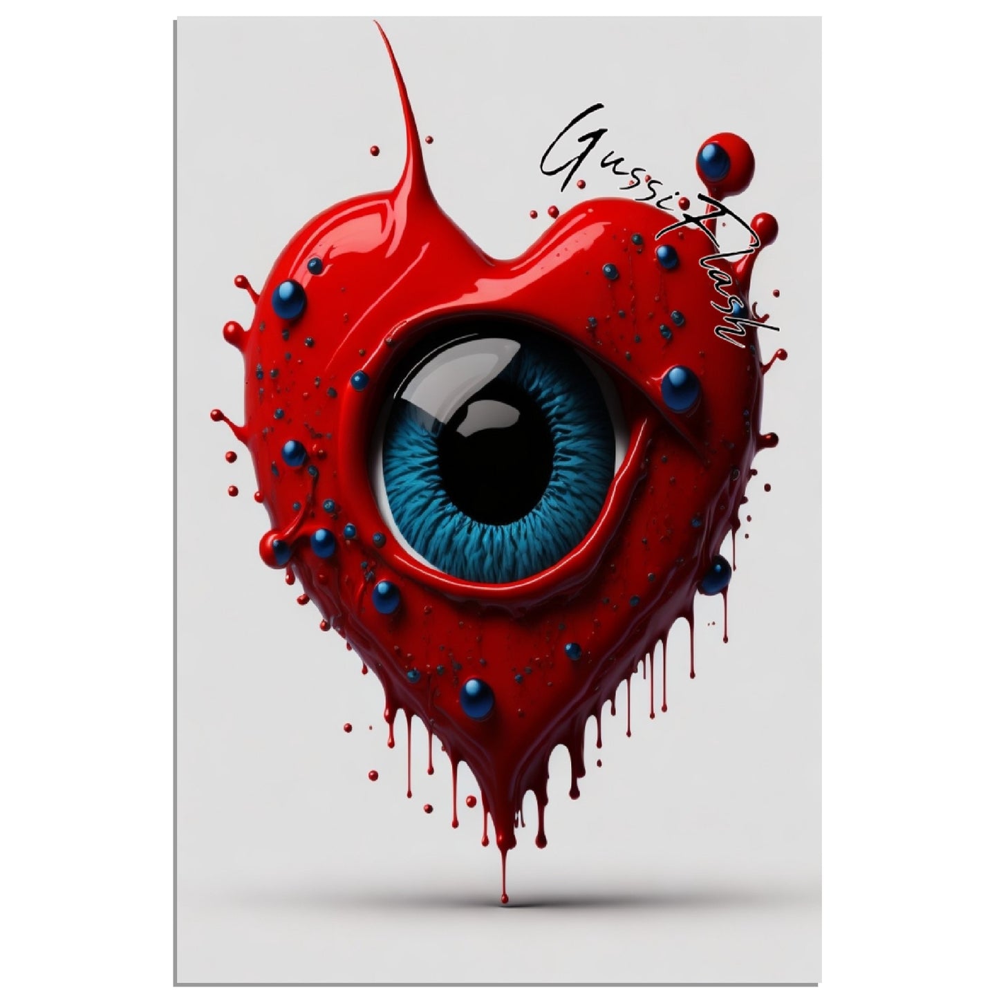 GussiFlash Premium Poster auf mattem Papier