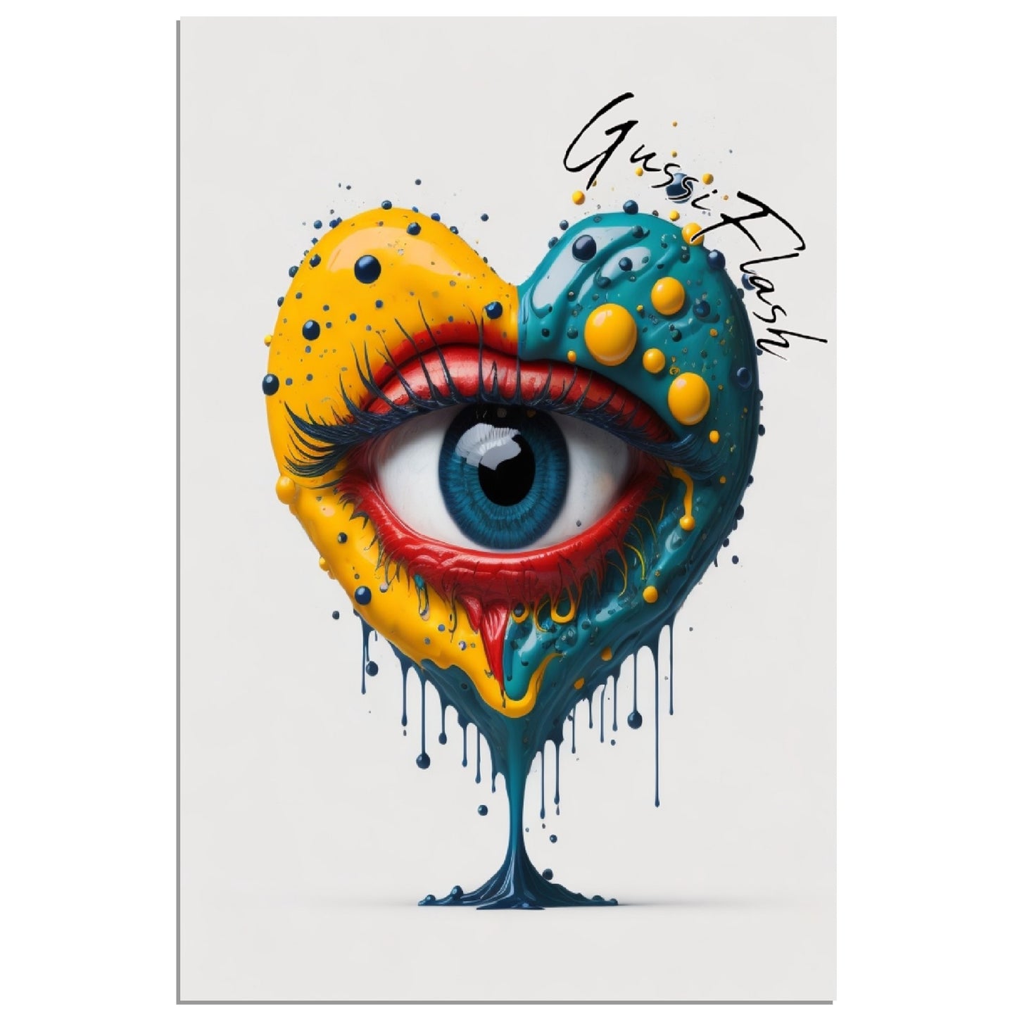 GussiFlash Premium Poster auf mattem Papier