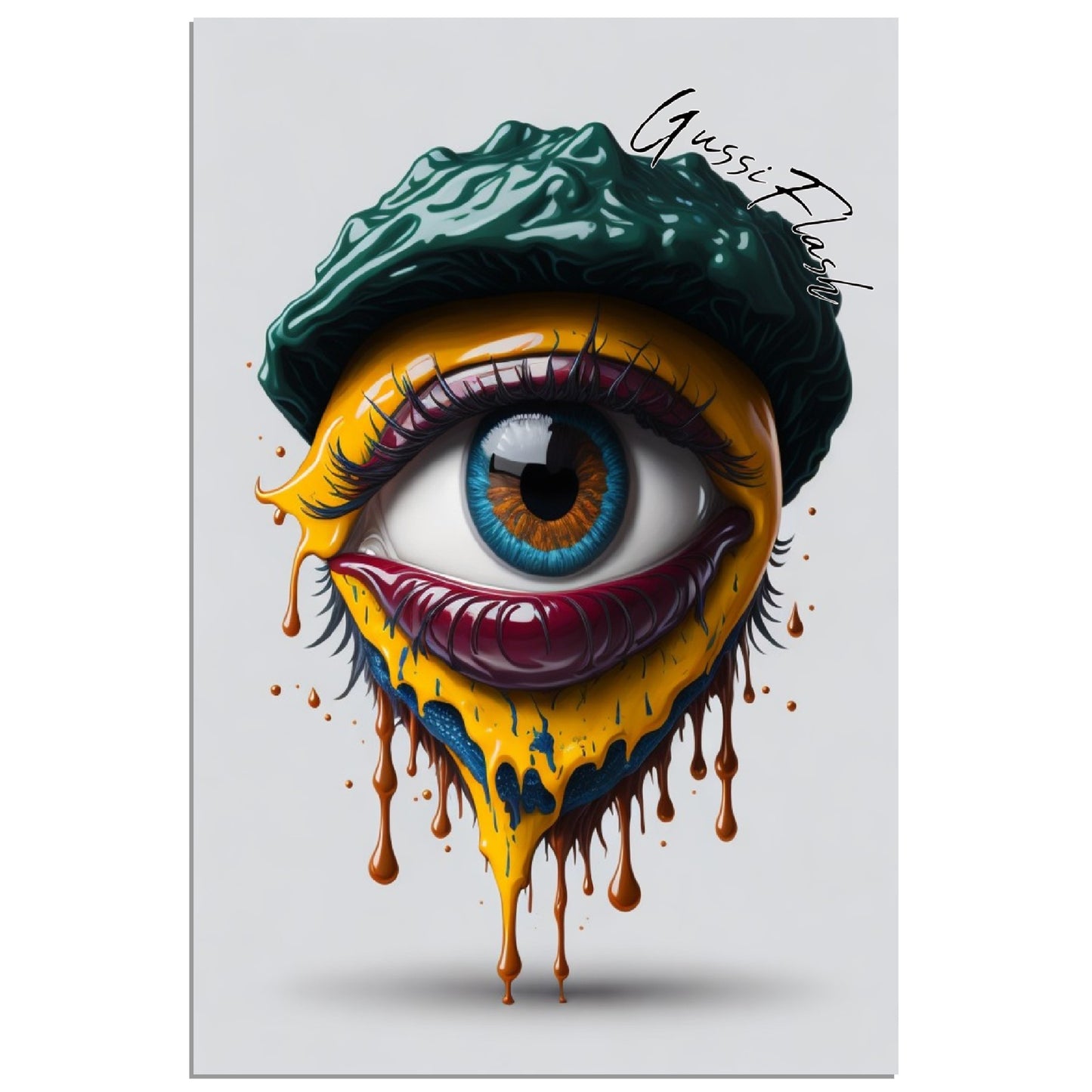 GussiFlash Premium Poster auf mattem Papier