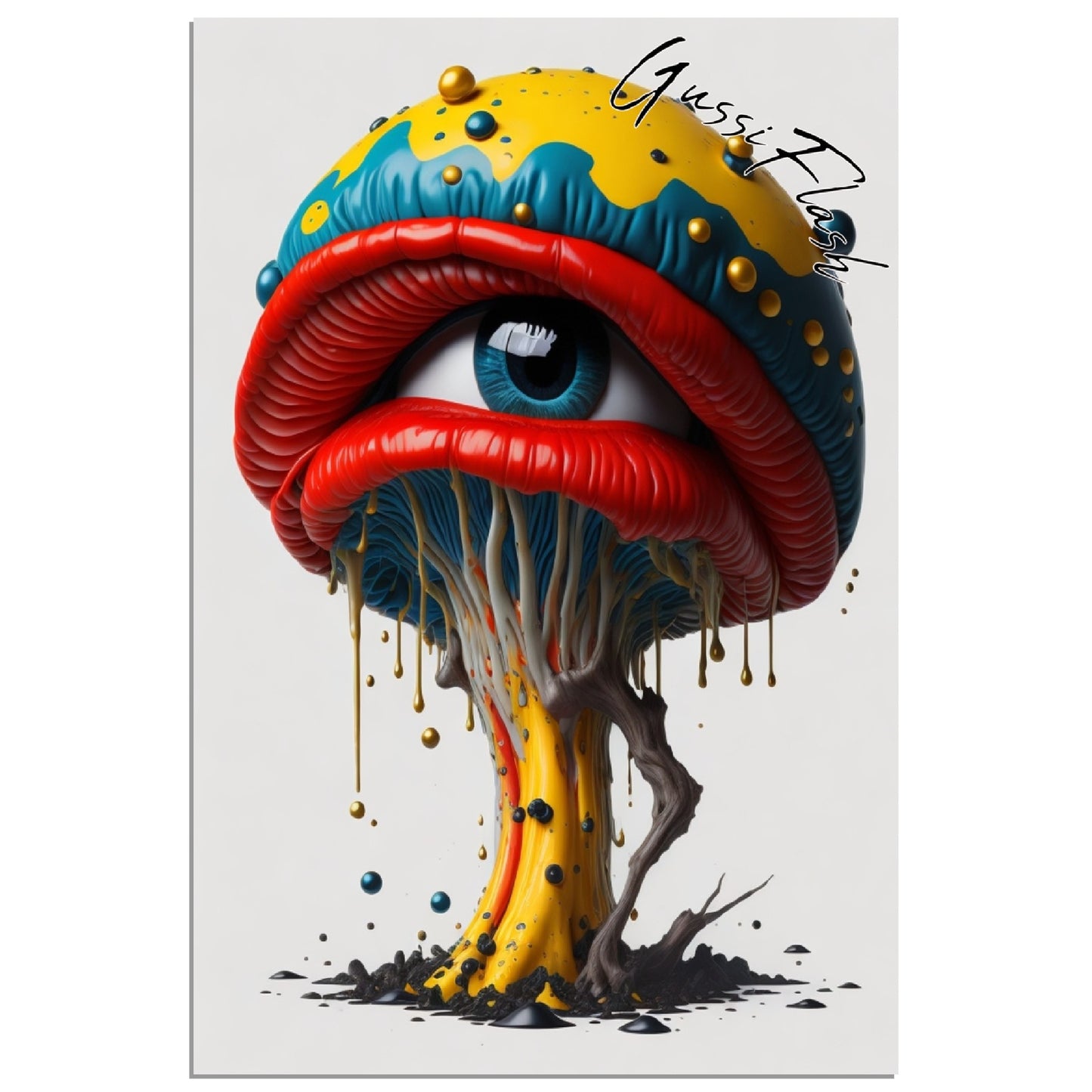 GussiFlash Premium Poster auf mattem Papier