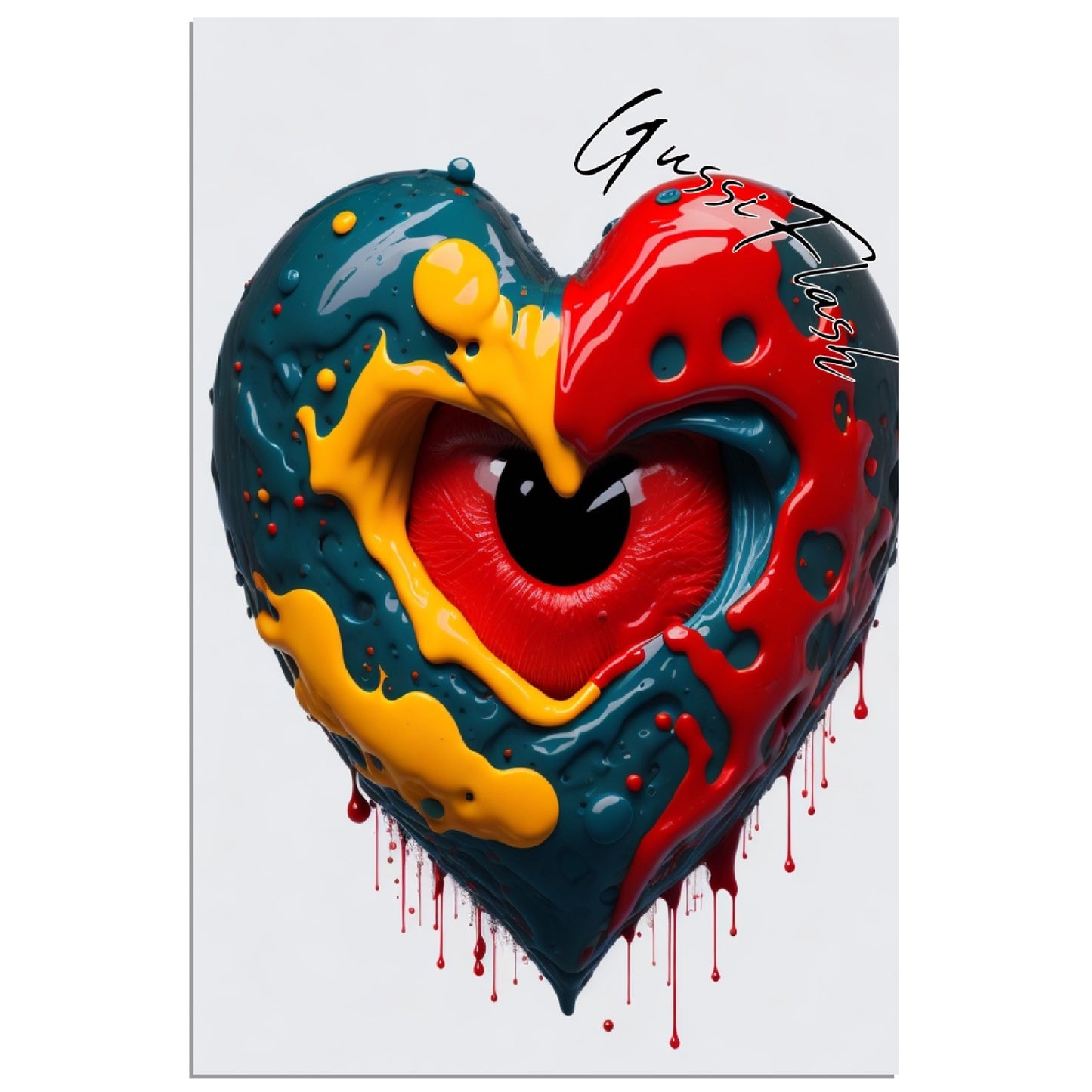 GussiFlash Premium Poster auf mattem Papier