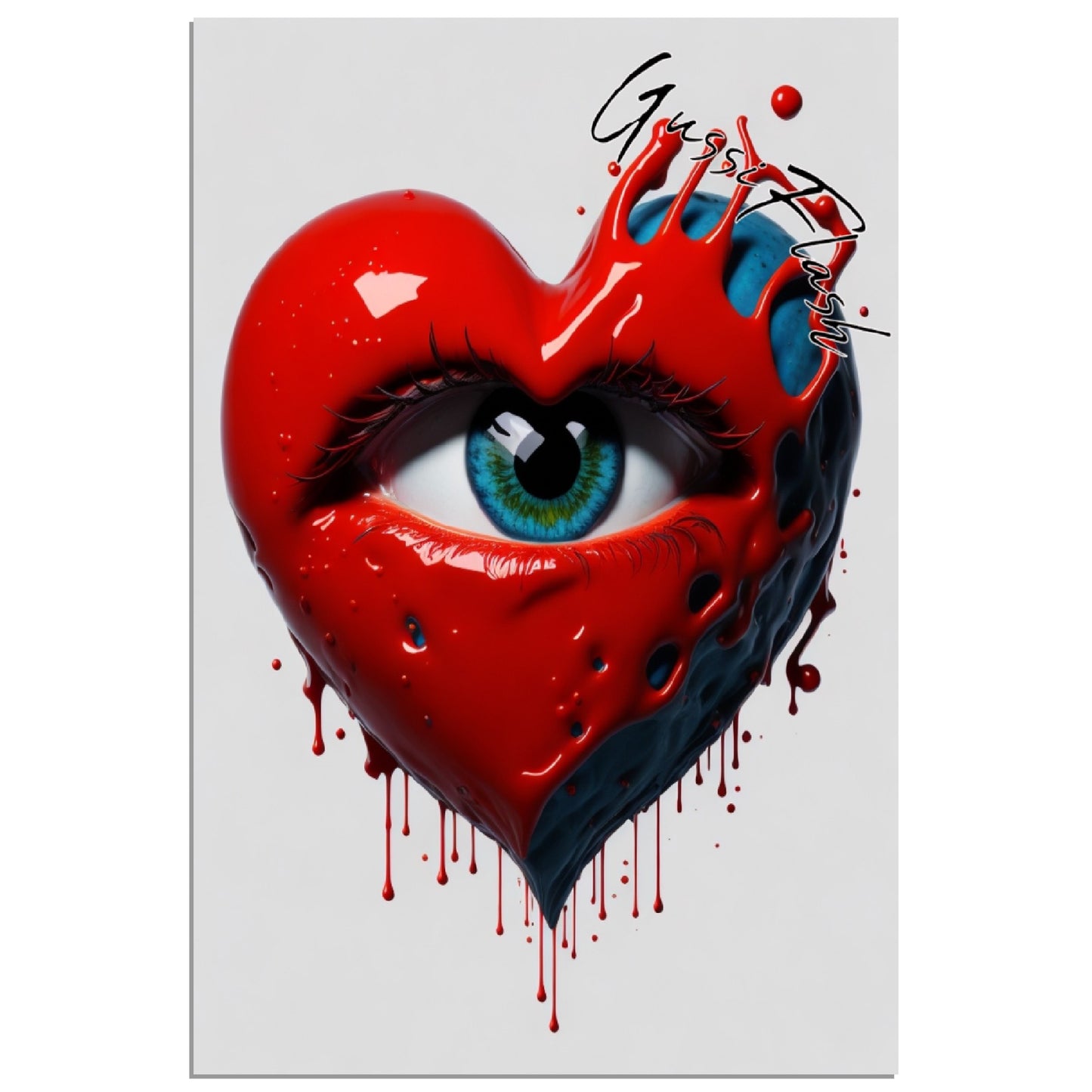 GussiFlash Premium Poster auf mattem Papier