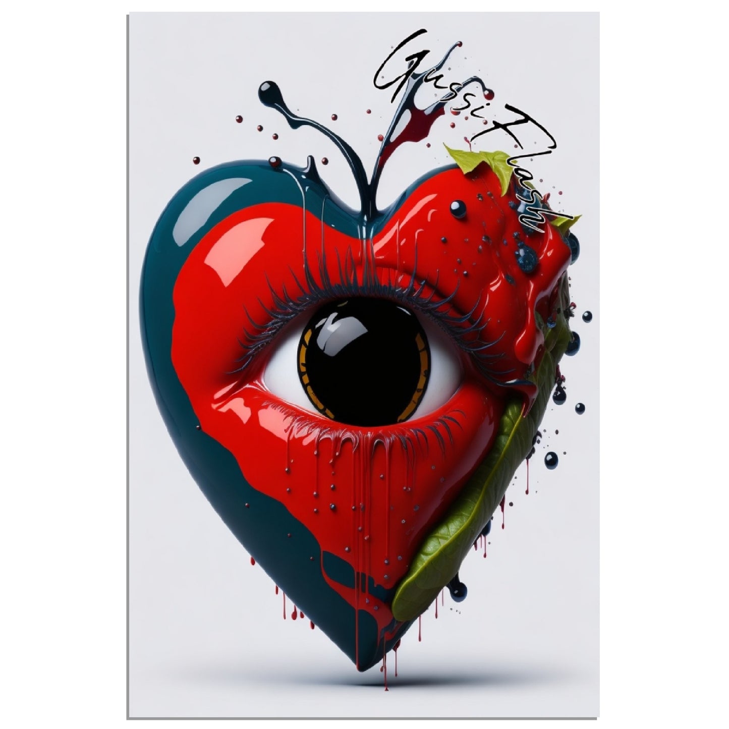 GussiFlash Premium Poster auf mattem Papier