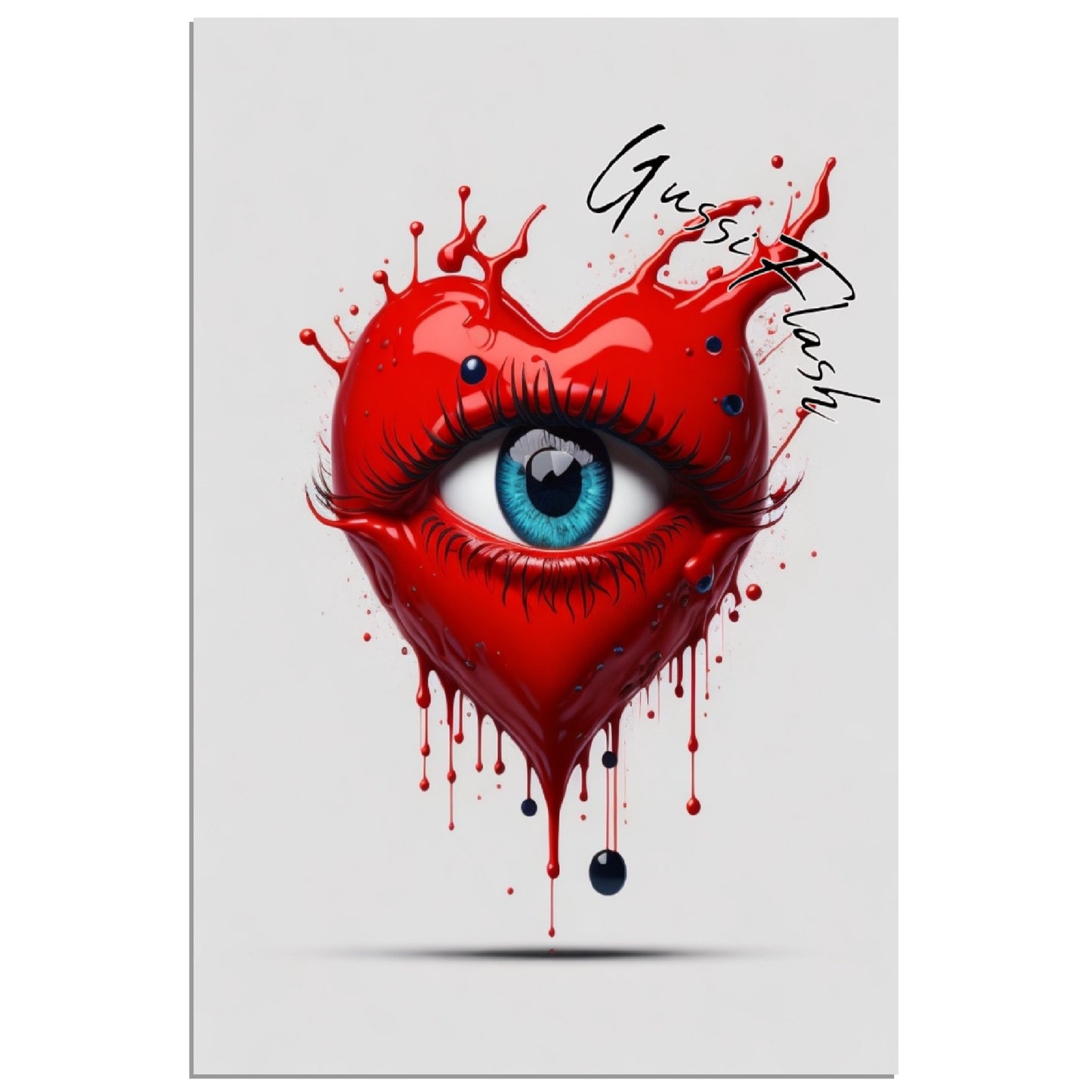 GussiFlash Premium Poster auf mattem Papier