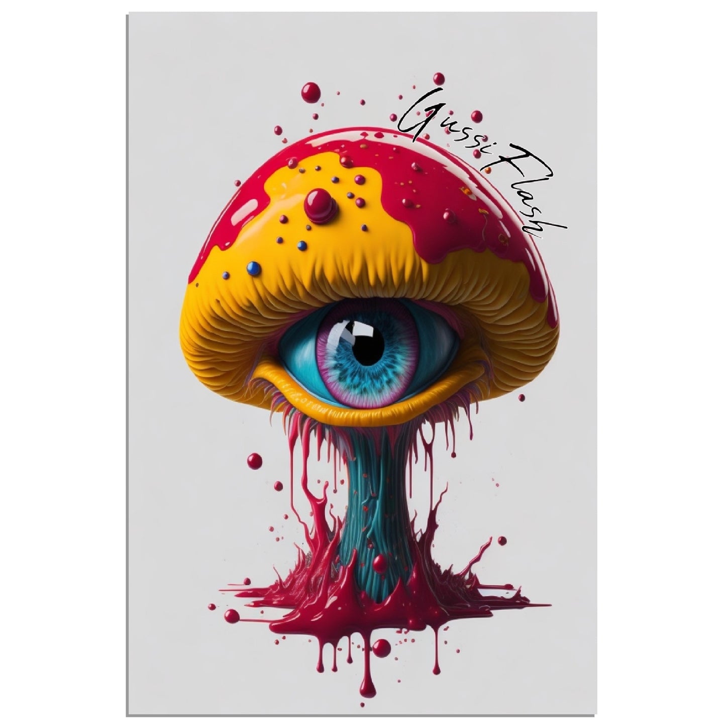 GussiFlash Premium Poster auf mattem Papier