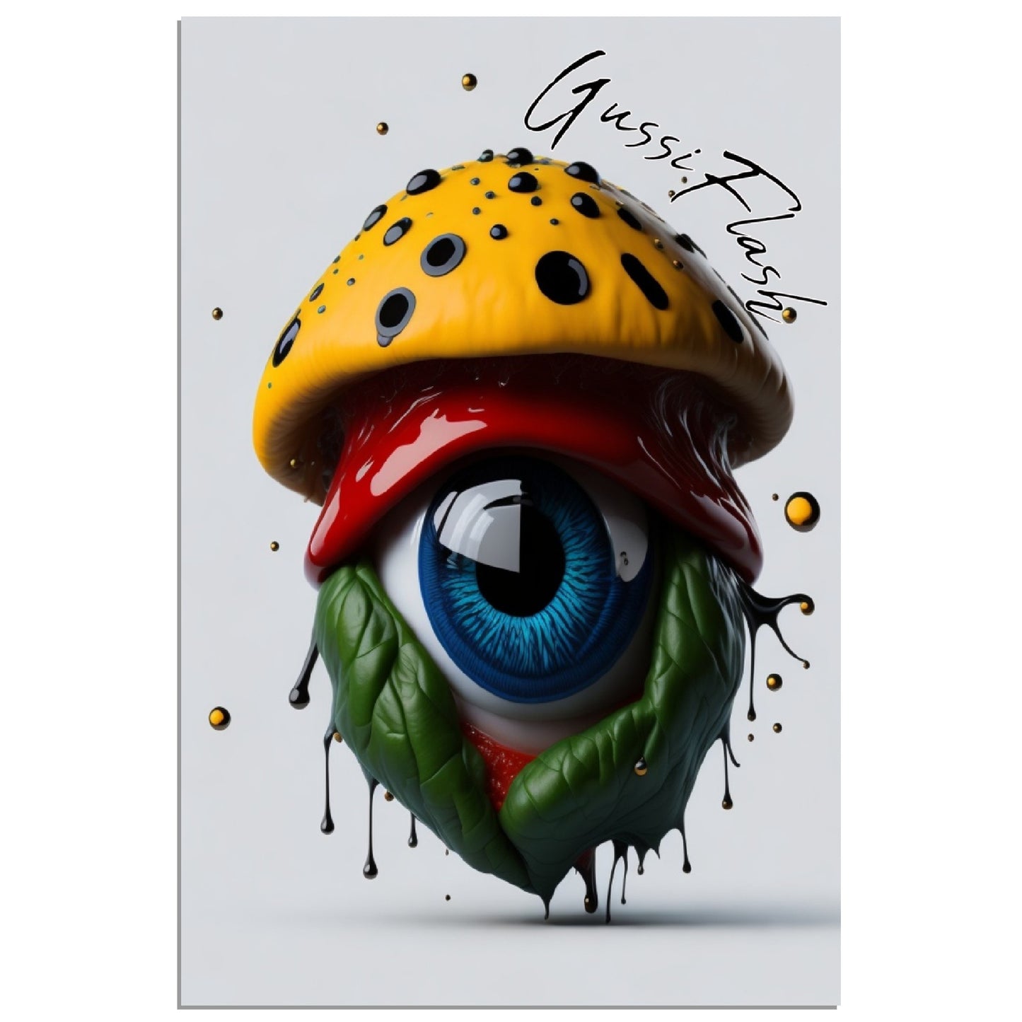 GussiFlash Premium Poster auf mattem Papier