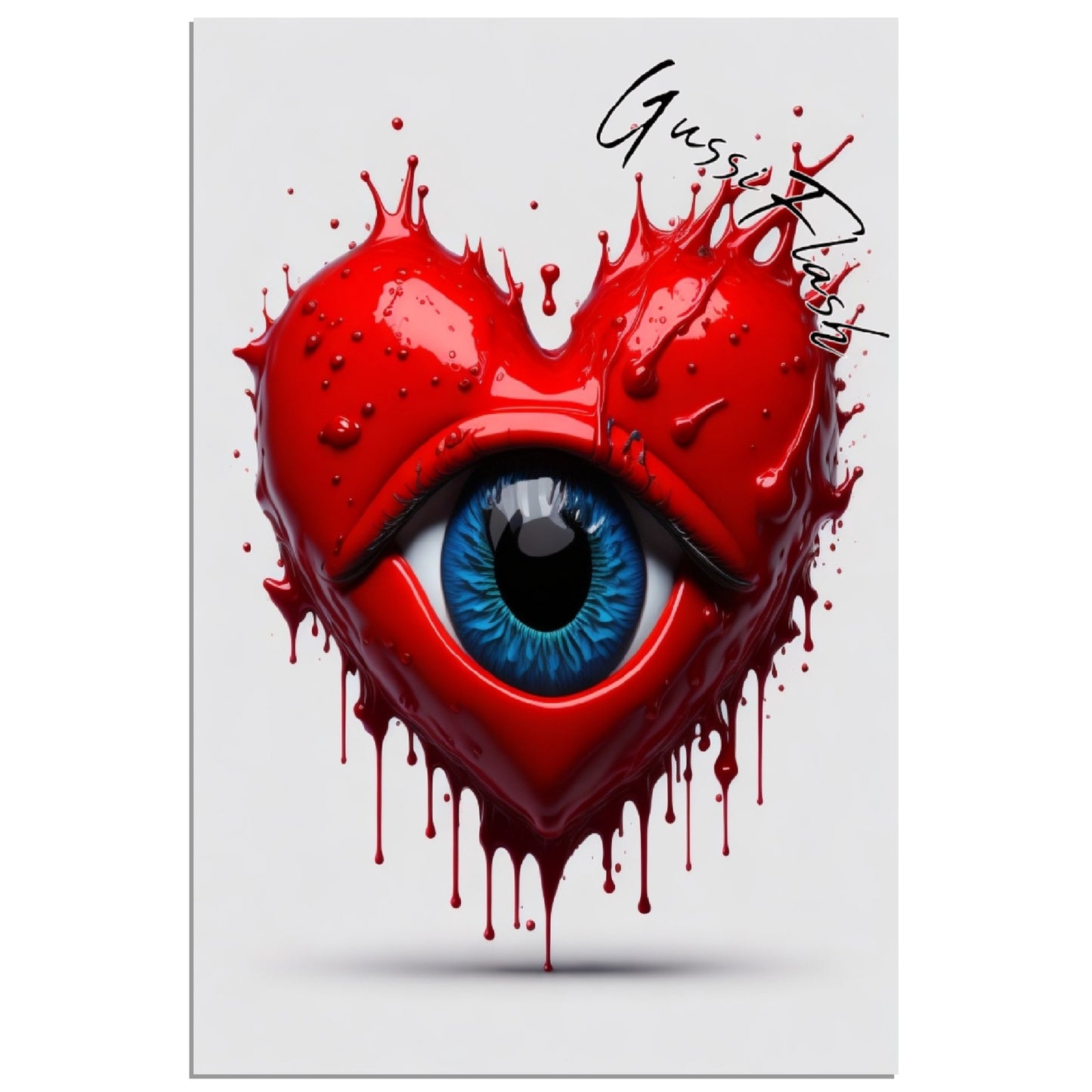 GussiFlash Premium Poster auf mattem Papier