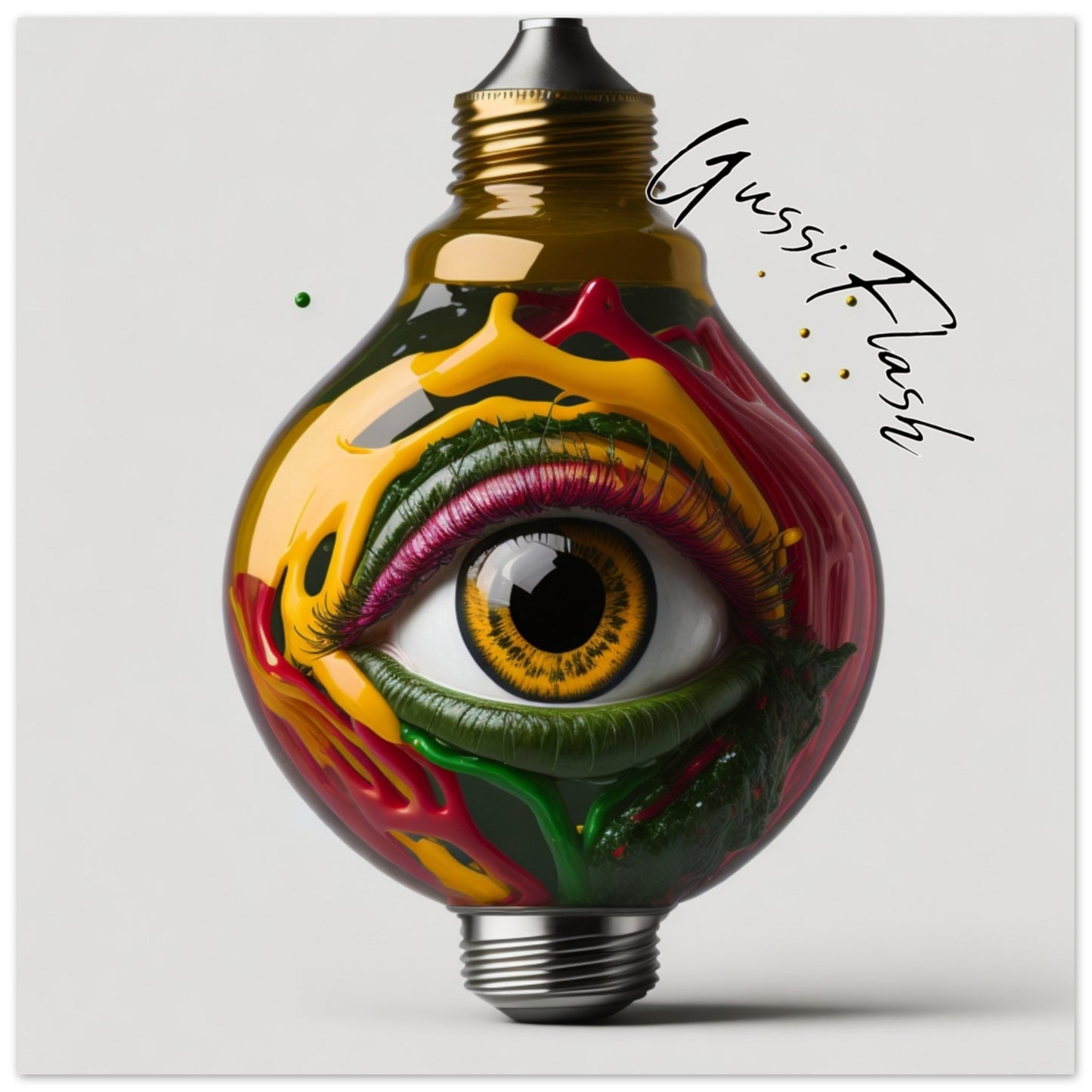 GussiFlash Premium Poster auf mattem Papier