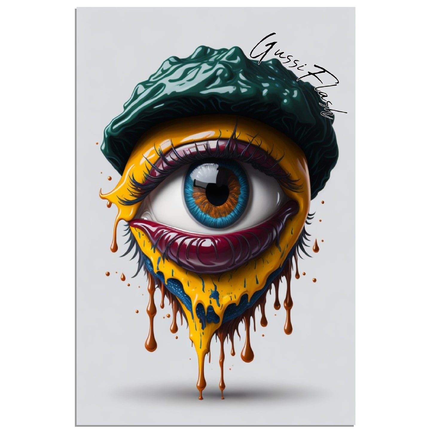 GussiFlash Premium Poster auf mattem Papier