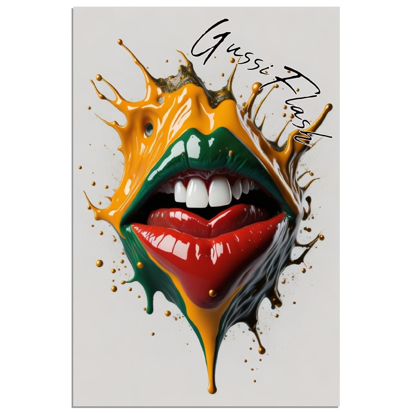 GussiFlash Premium Poster auf mattem Papier