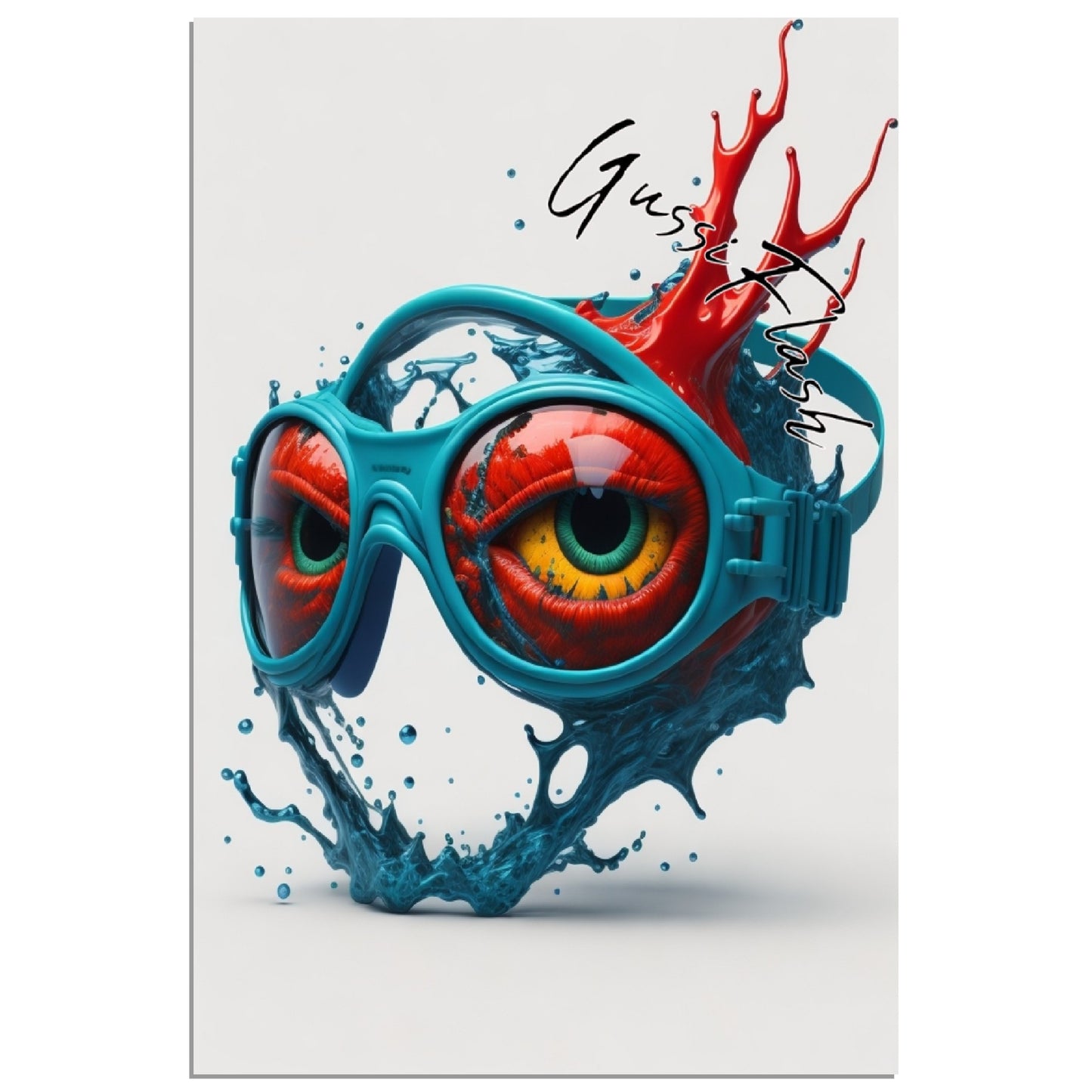 GussiFlash Premium Poster auf mattem Papier