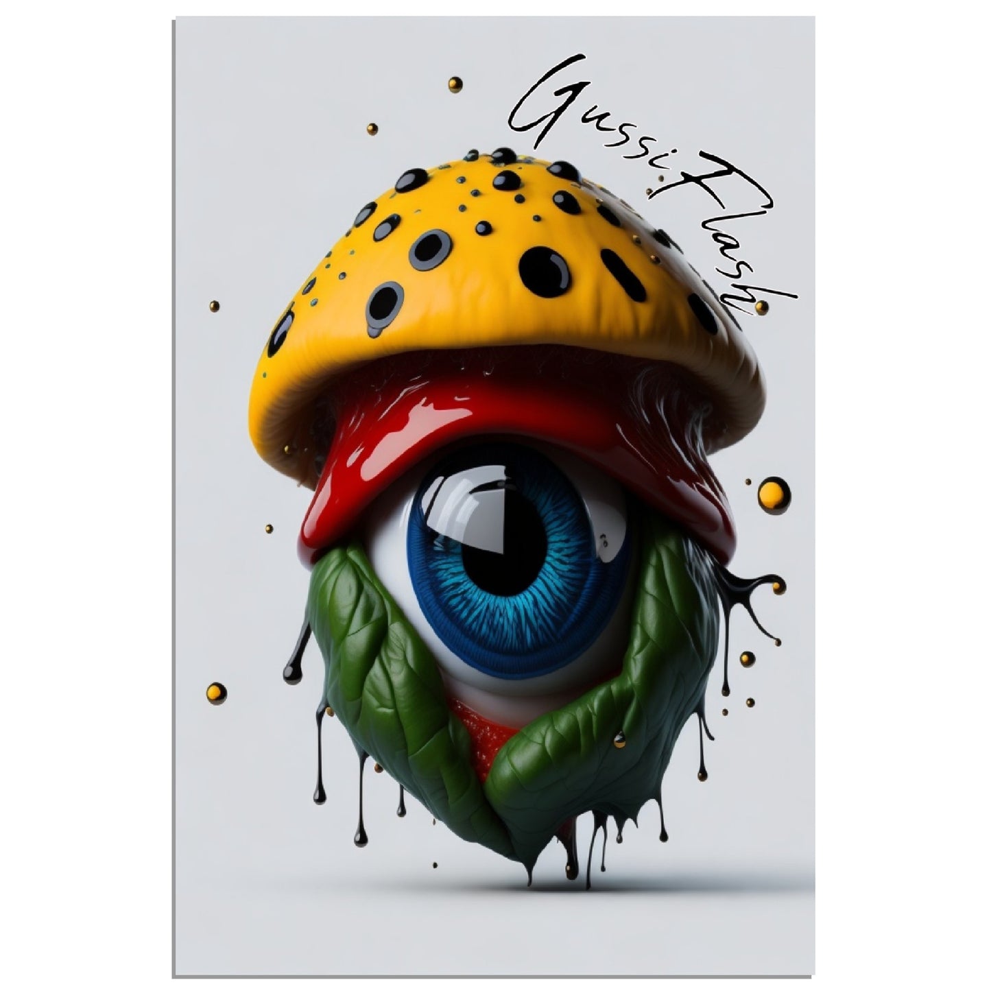 GussiFlash Premium Poster auf mattem Papier