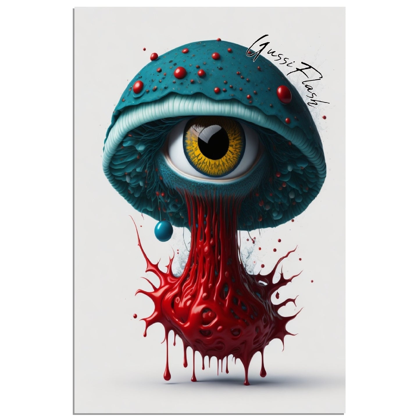 GussiFlash Premium Poster auf mattem Papier