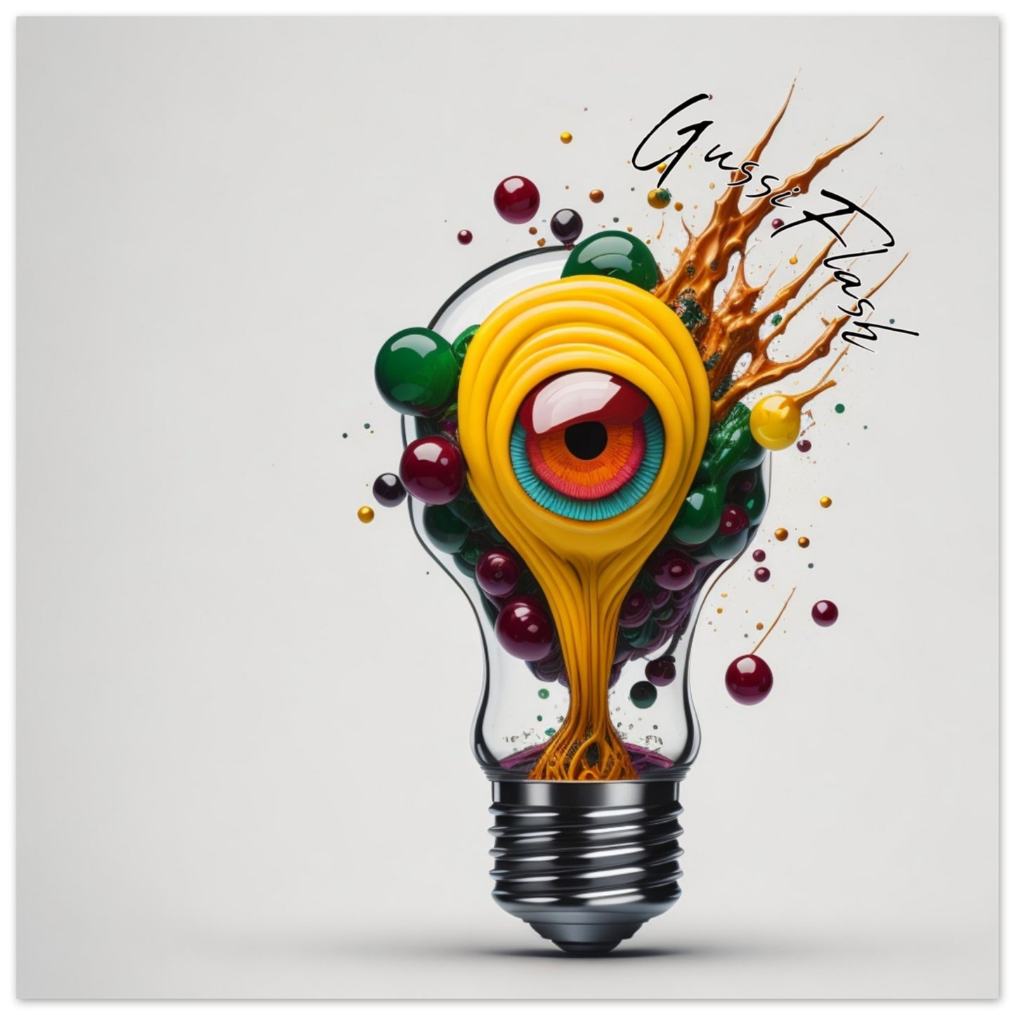 GussiFlash Premium Poster auf mattem Papier