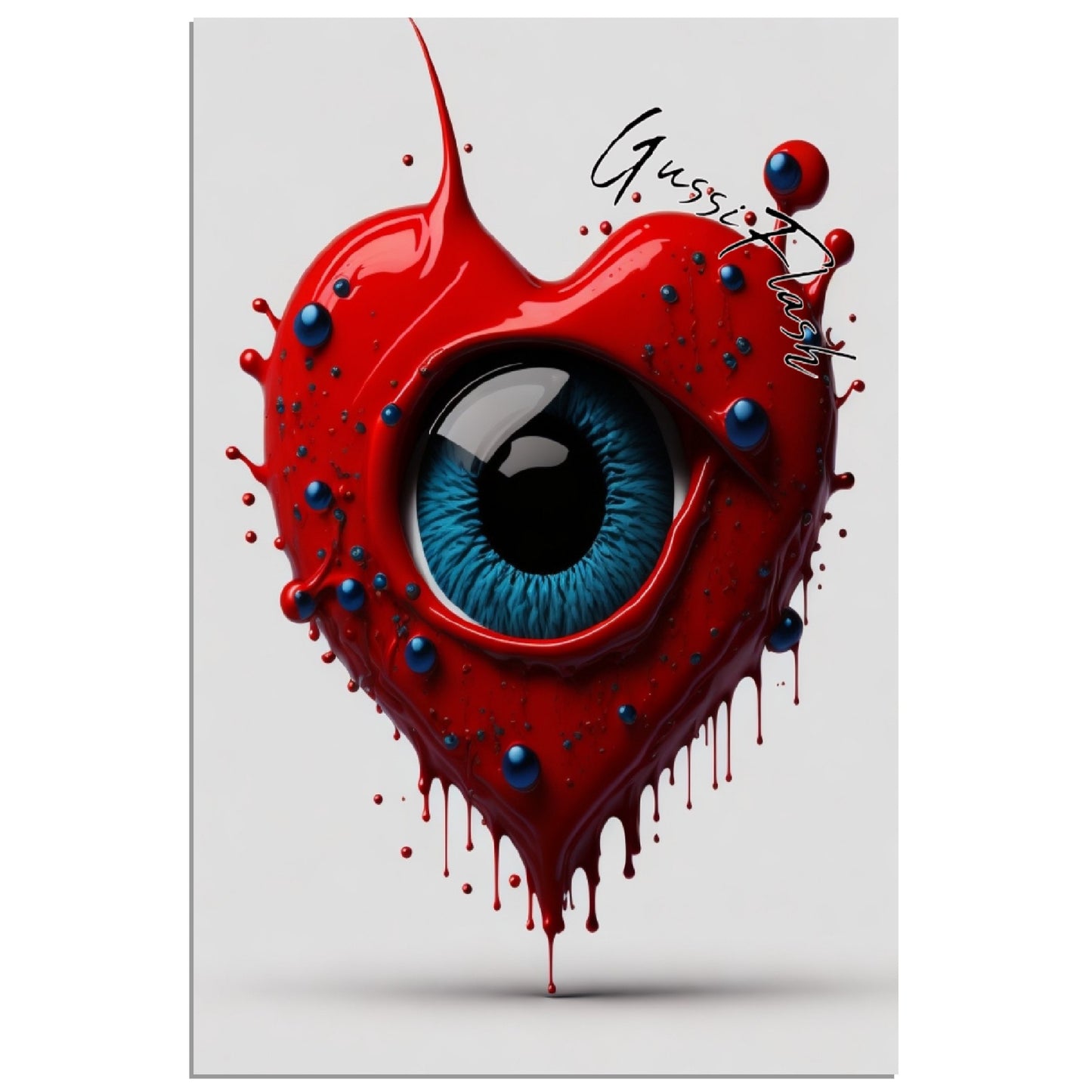 GussiFlash Premium Poster auf mattem Papier