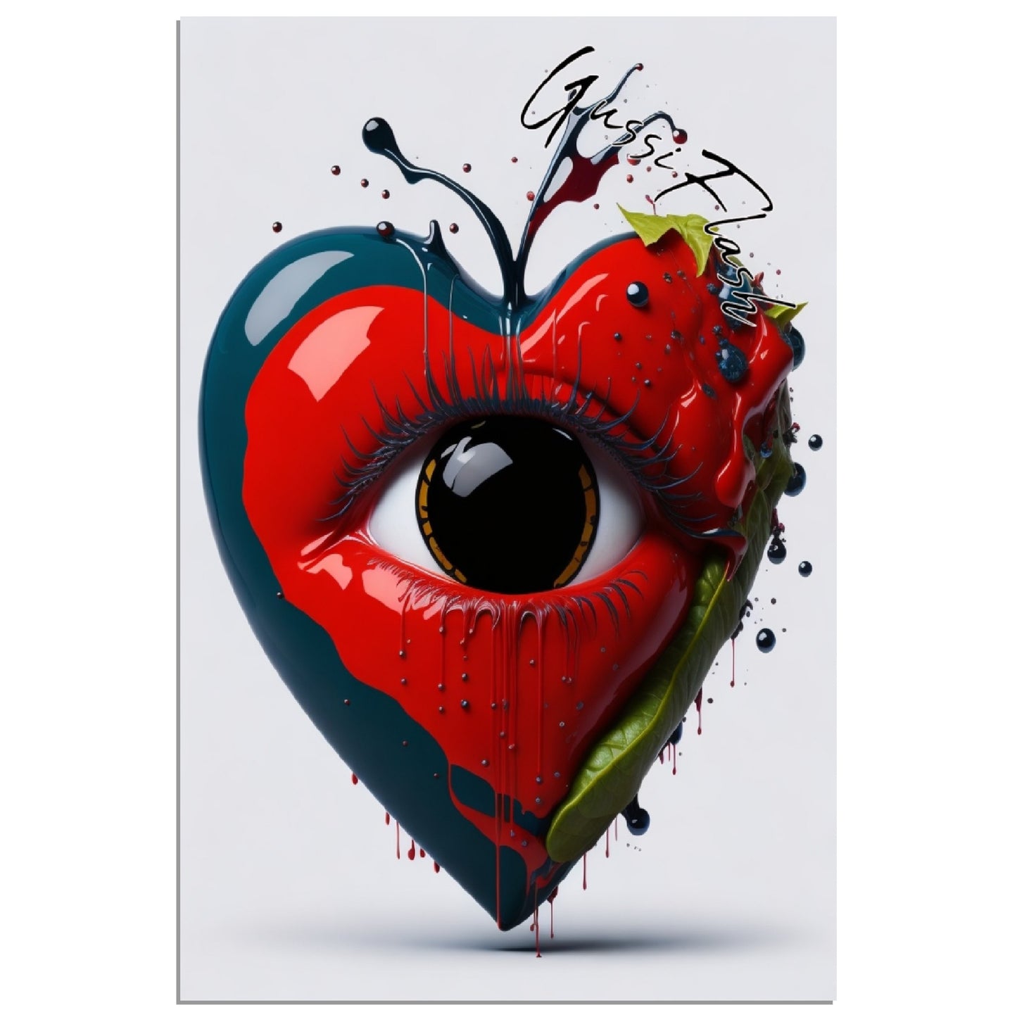 GussiFlash Premium Poster auf mattem Papier