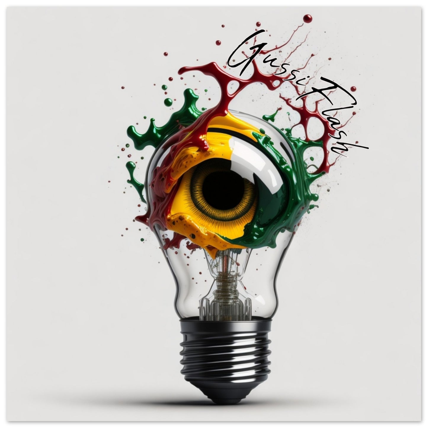 GussiFlash Premium Poster auf mattem Papier