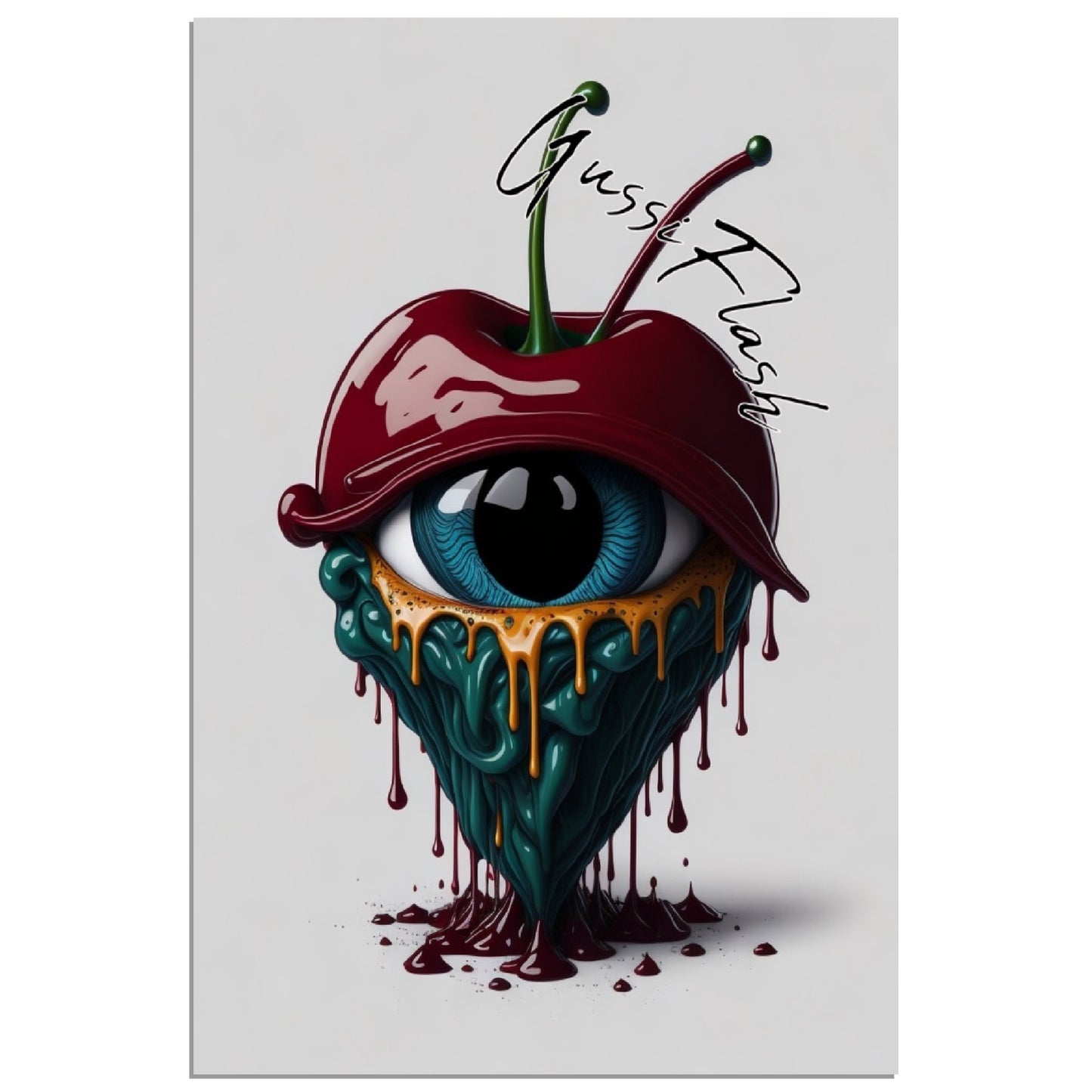 GussiFlash Premium Poster auf mattem Papier