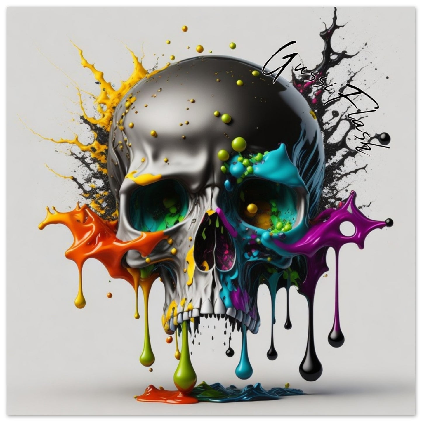 GussiFlash Premium Poster auf mattem Papier