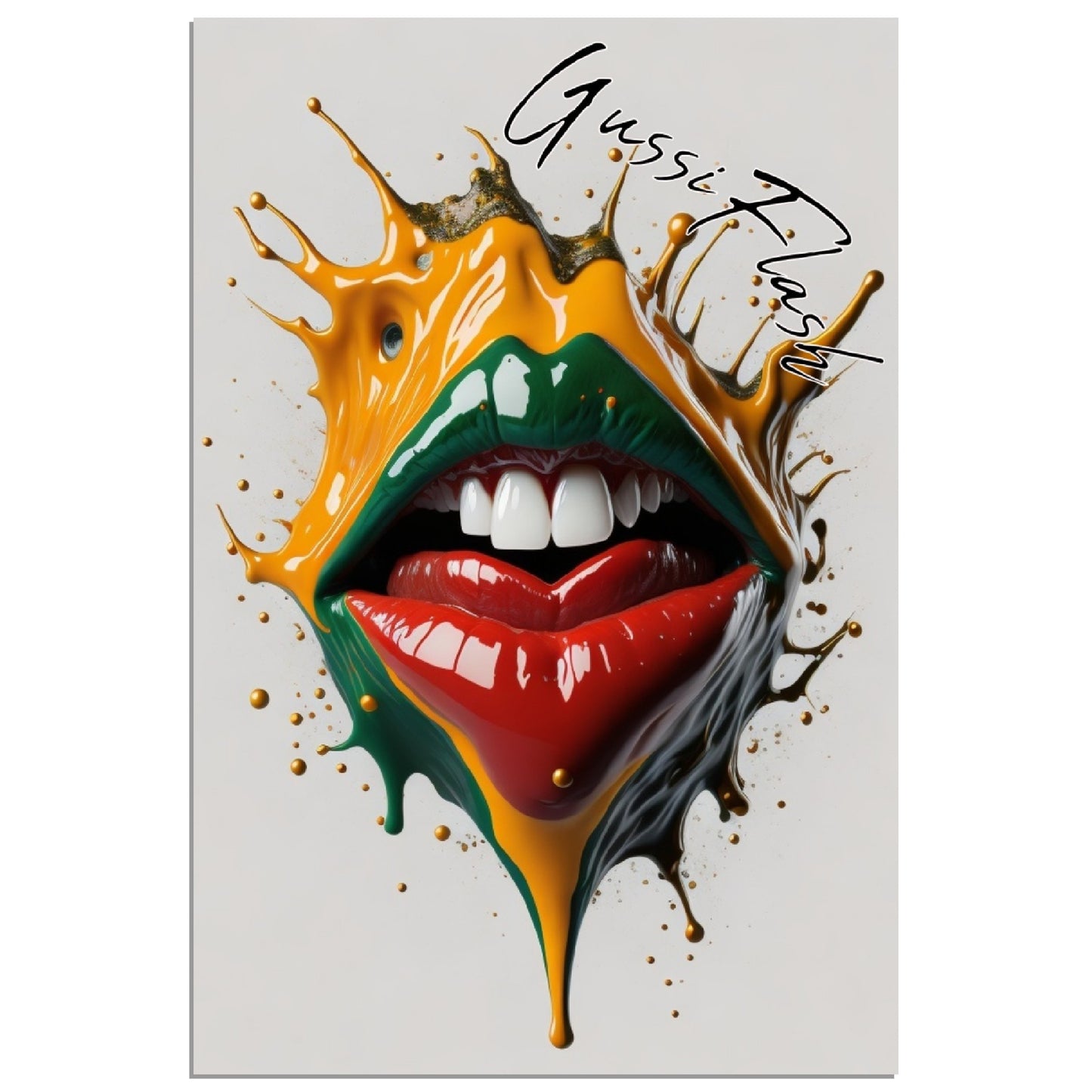 GussiFlash Premium Poster auf mattem Papier