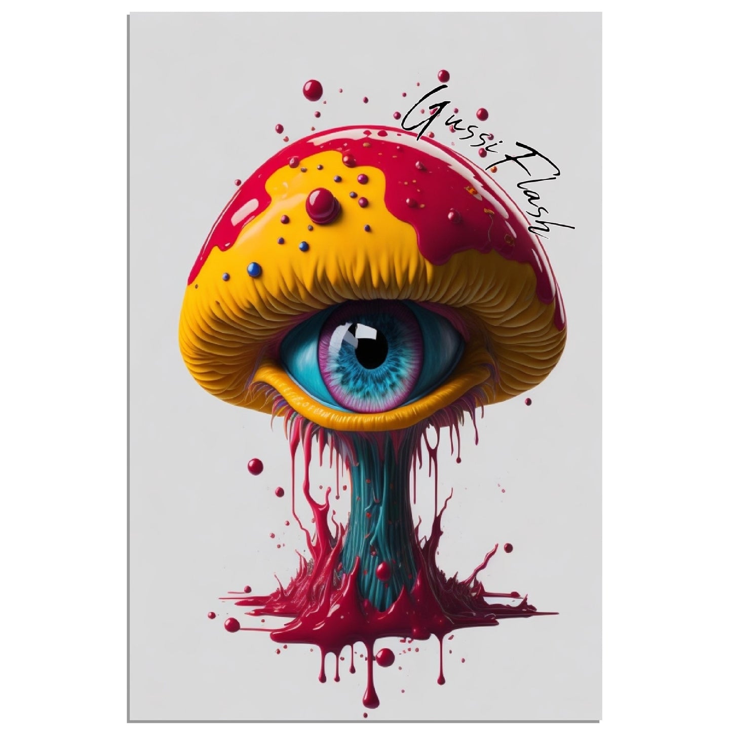 GussiFlash Premium Poster auf mattem Papier