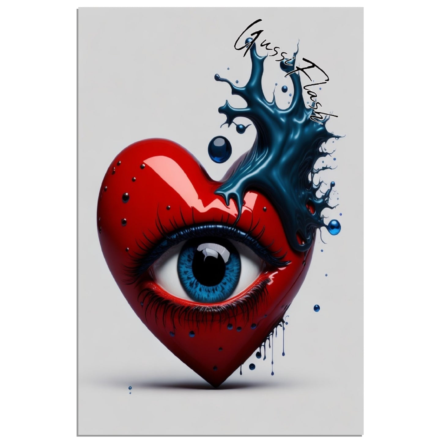 GussiFlash Premium Poster auf mattem Papier