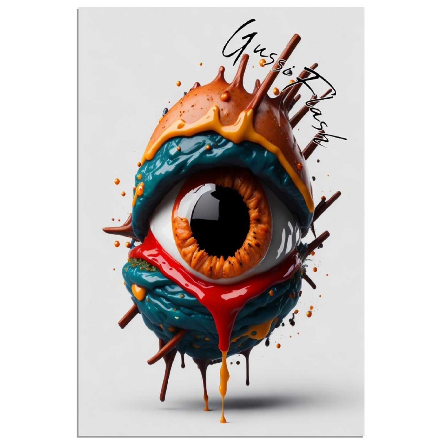 GussiFlash Premium Poster auf mattem Papier