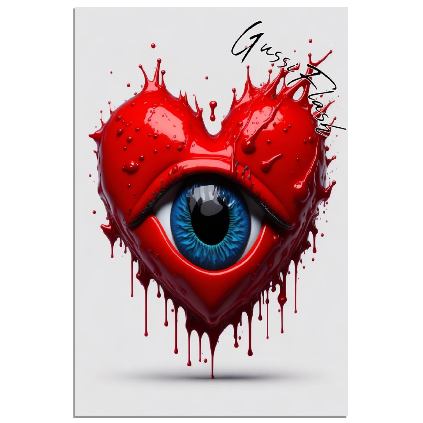 GussiFlash Premium Poster auf mattem Papier