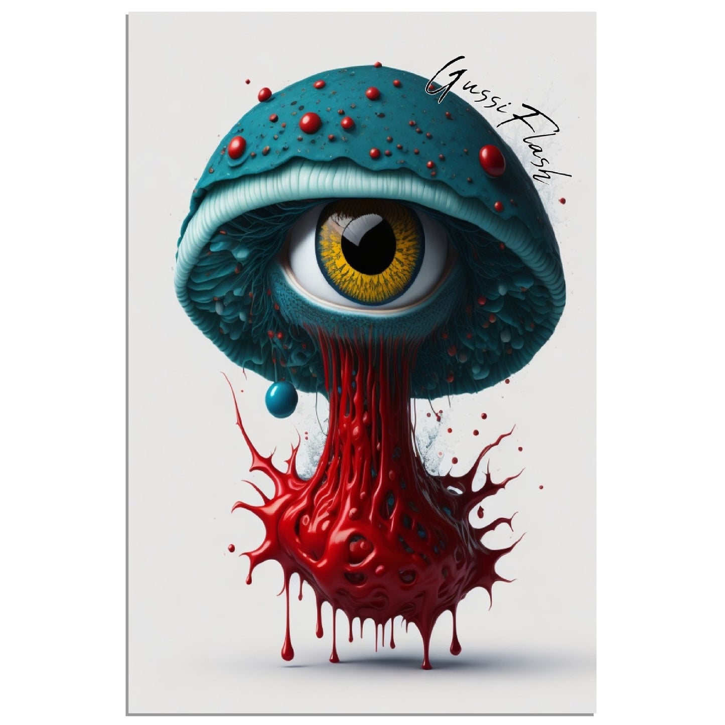 GussiFlash Premium Poster auf mattem Papier