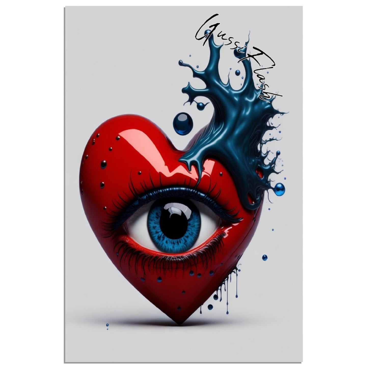 GussiFlash Premium Poster auf mattem Papier