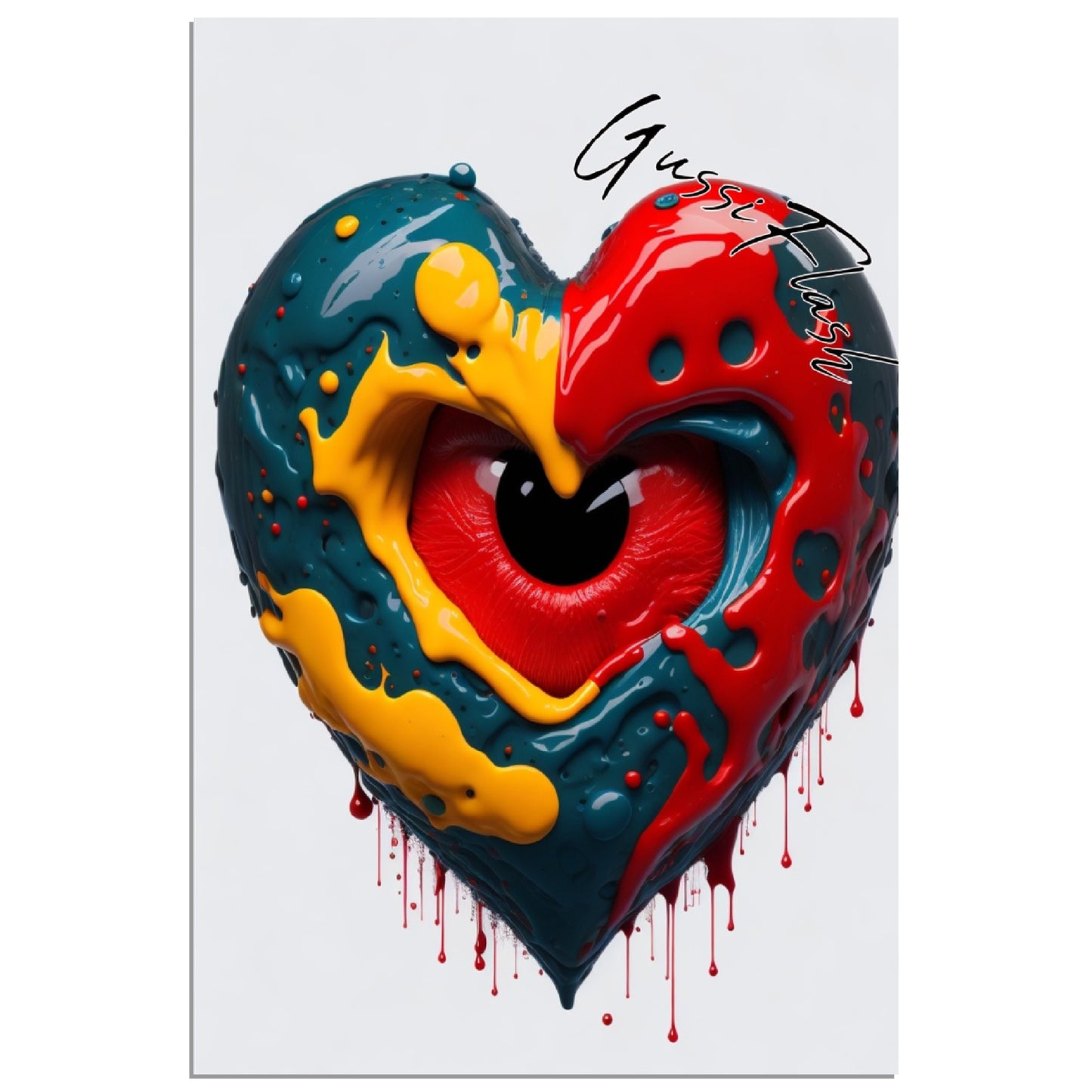 GussiFlash Premium Poster auf mattem Papier