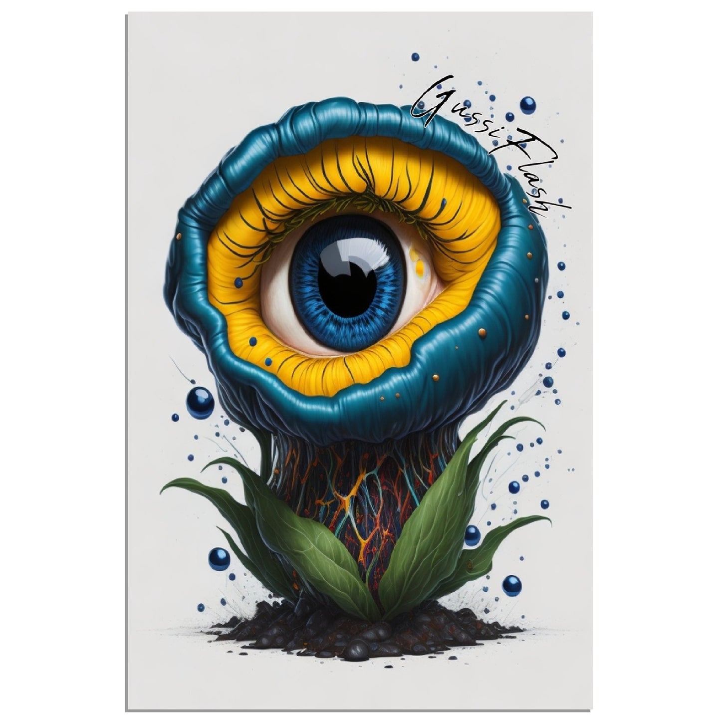 GussiFlash Premium Poster auf mattem Papier