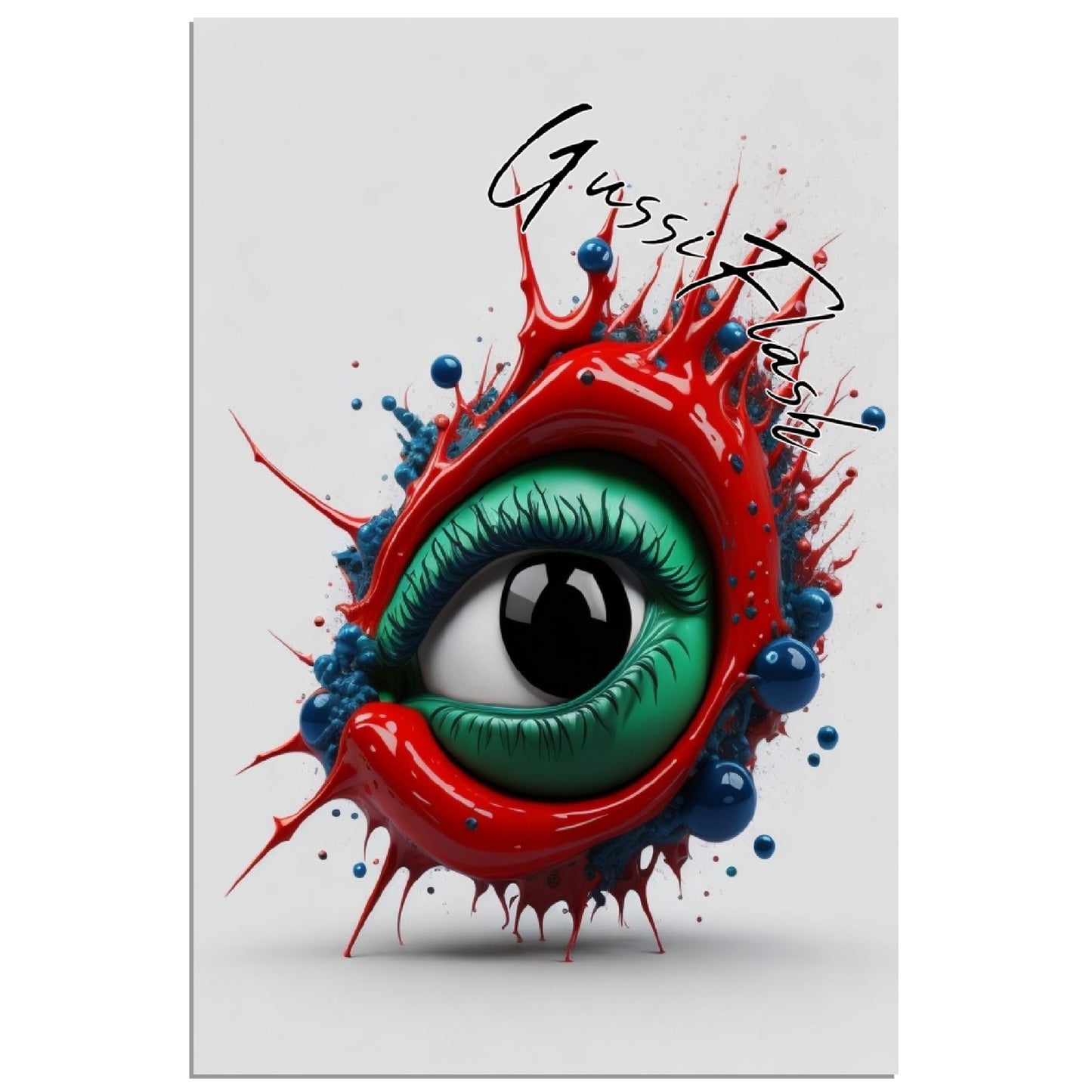GussiFlash Premium Poster auf mattem Papier