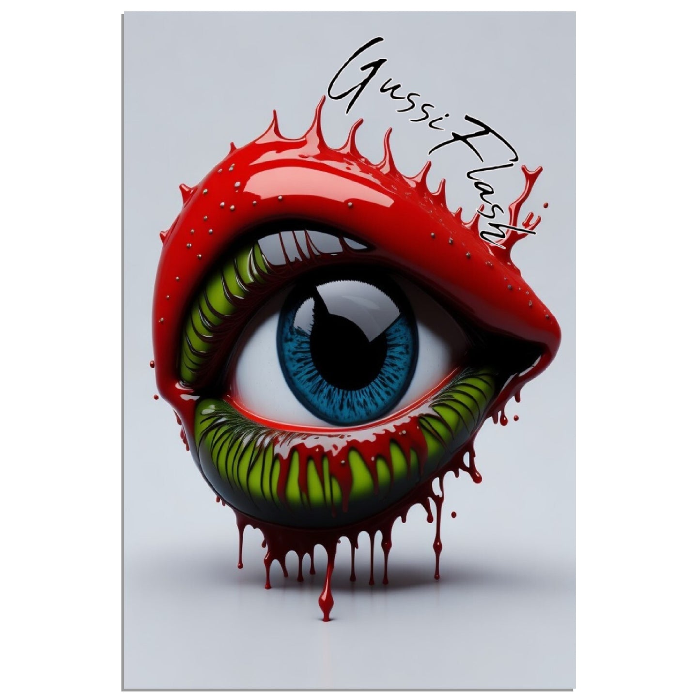 GussiFlash Premium Poster auf mattem Papier
