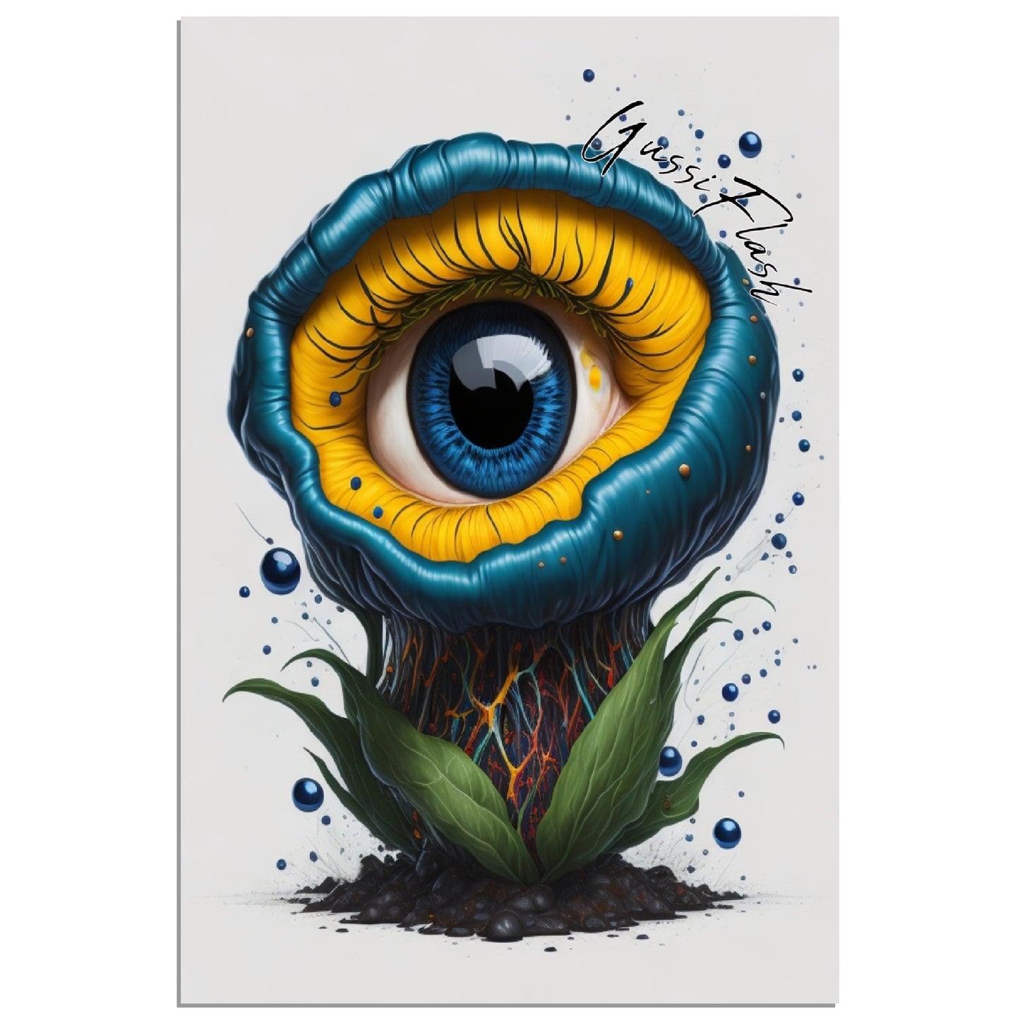 GussiFlash Premium Poster auf mattem Papier