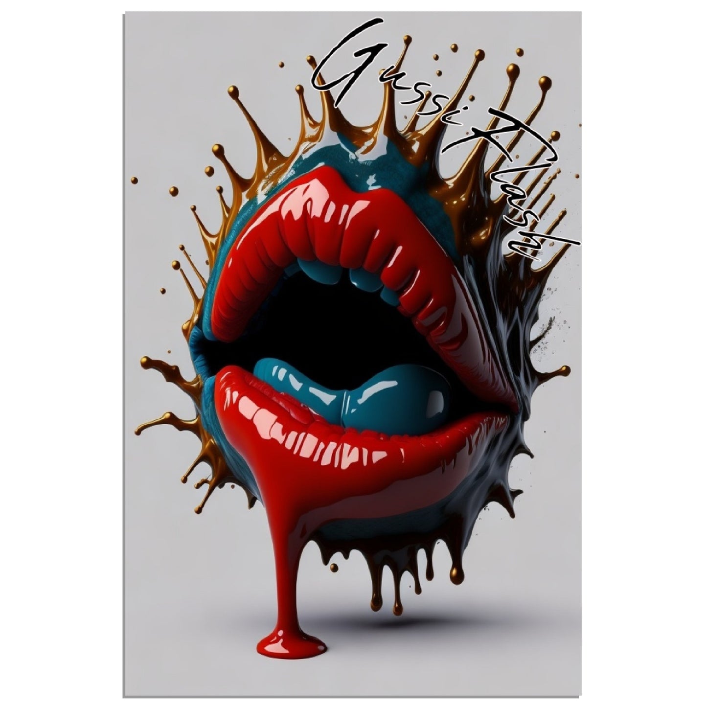 GussiFlash Premium Poster auf mattem Papier