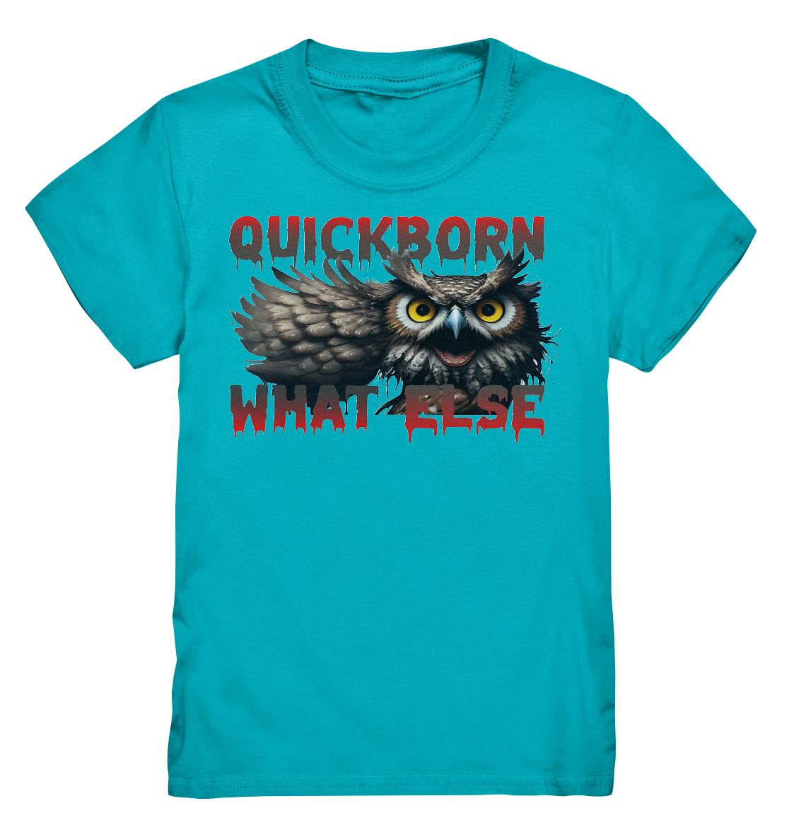Kinder Shirt mit Quickborn Logo What Else - Kids Premium Shirt