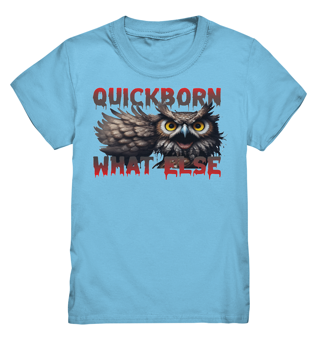 Kinder Shirt mit Quickborn Logo What Else - Kids Premium Shirt