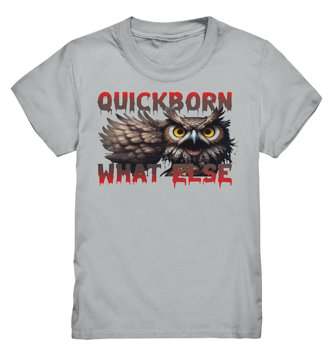 Kinder Shirt mit Quickborn Logo What Else - Kids Premium Shirt