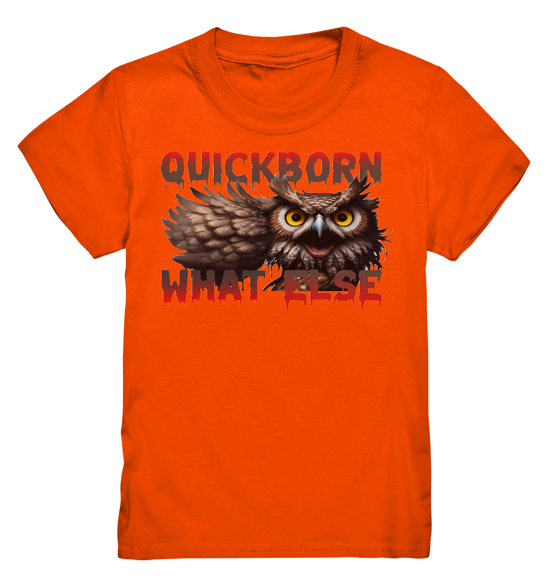 Kinder Shirt mit Quickborn Logo What Else - Kids Premium Shirt