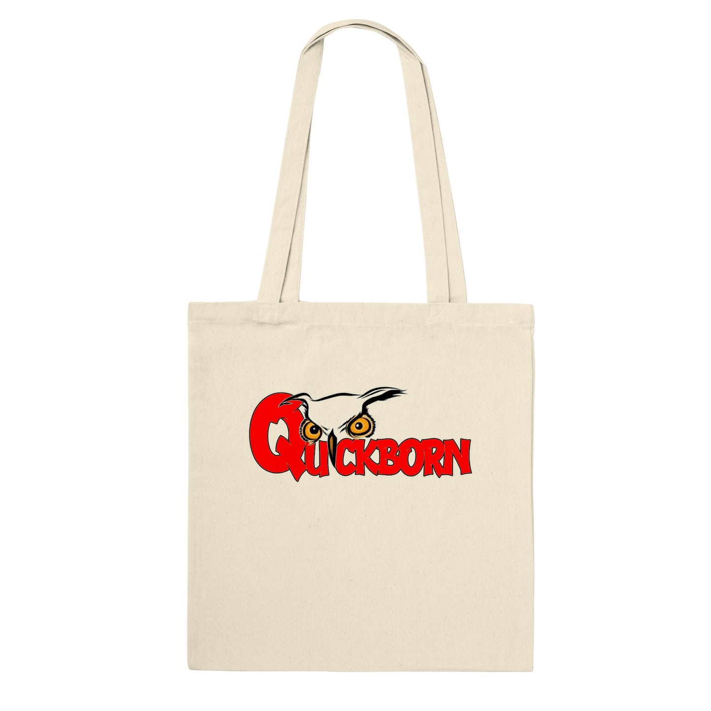 Klassische Tragetasche Quickborn Logo